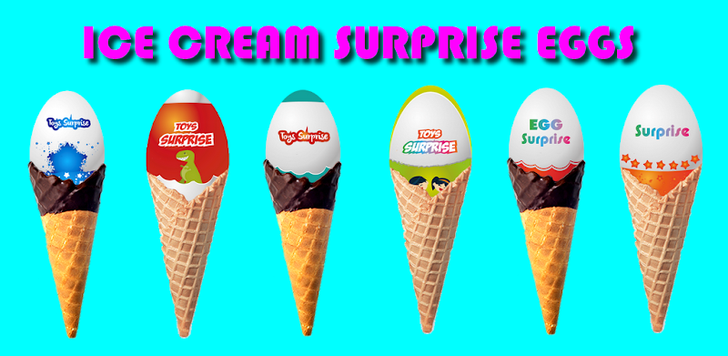 Ice Cream Surprise Eggs