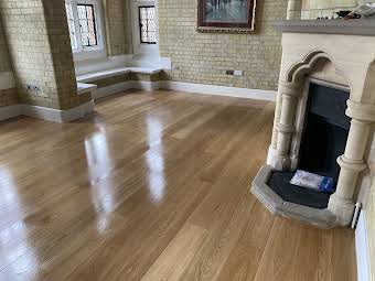 Unfinished Oak engineered flooring album cover