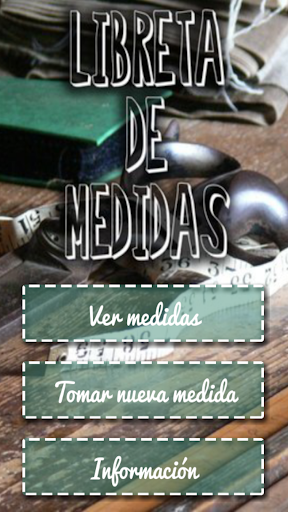 Libreta de Medidas