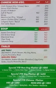 Janak Taste Budz menu 1