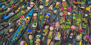 'Borneo Floating Market', shot in Banjarmasin, Borneo, Indonesia.