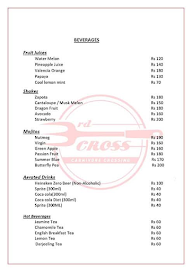 3Rd Cross Steakhouse & Grills menu 1