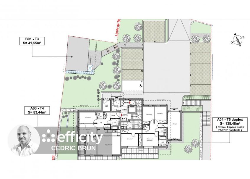 Vente appartement 4 pièces 83.56 m² à Bonneville (74130), 385 000 €