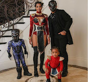 Singer Ciara and her football player husband Russell Wilson took inspiration from 'Black Panther' for their outfits. Their kids also looked great in their Wakanda gear.