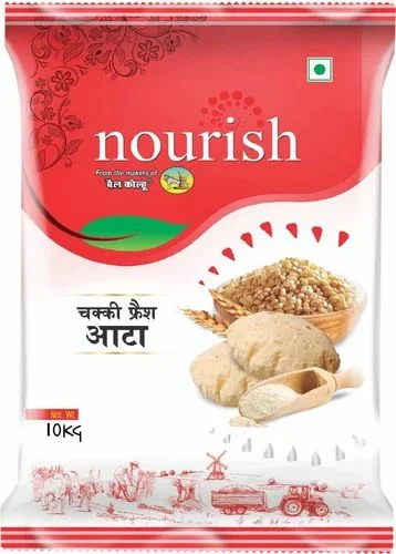 Nourish Chakki Fresh Atta - 10 kg