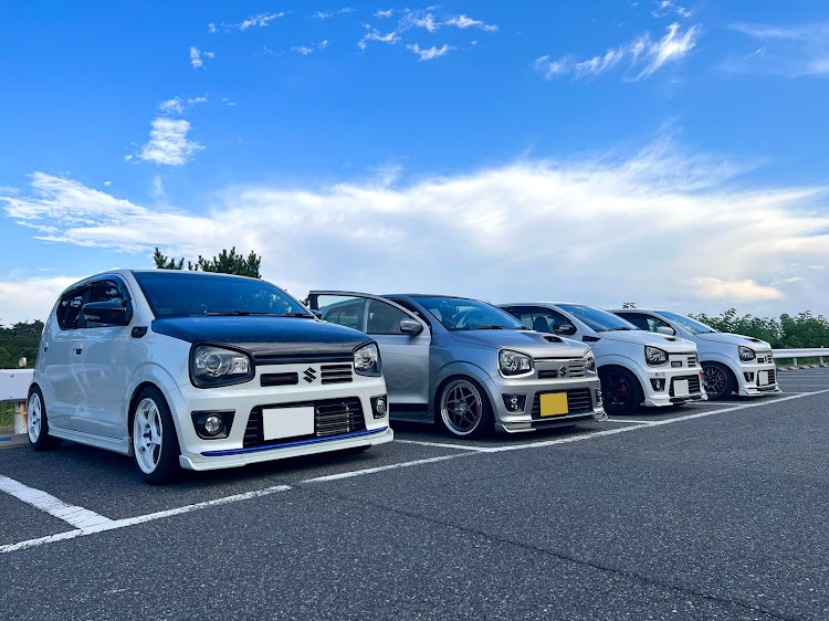 アルトワークスのHA36S・アルトワークス・アルトターボrs・オフ会・鷲羽山に関するカスタム事例の投稿画像23枚目