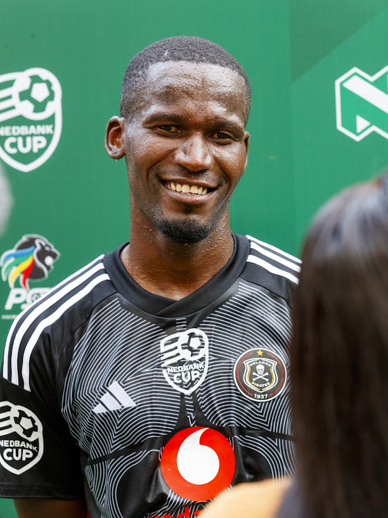 Tapelo Xoki of Orlando Pirates.