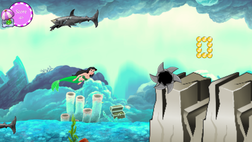 Mermaid Shark Attack