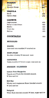 Slounge menu 2