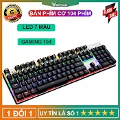 Bàn Phím Cơ Metoo Zero Fullsize 104 Phím Nhiều Chế Độ Switch Blue