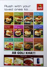 Goli Vada Pav No. 1 menu 1