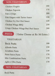 Variety Of  Wraps menu 3