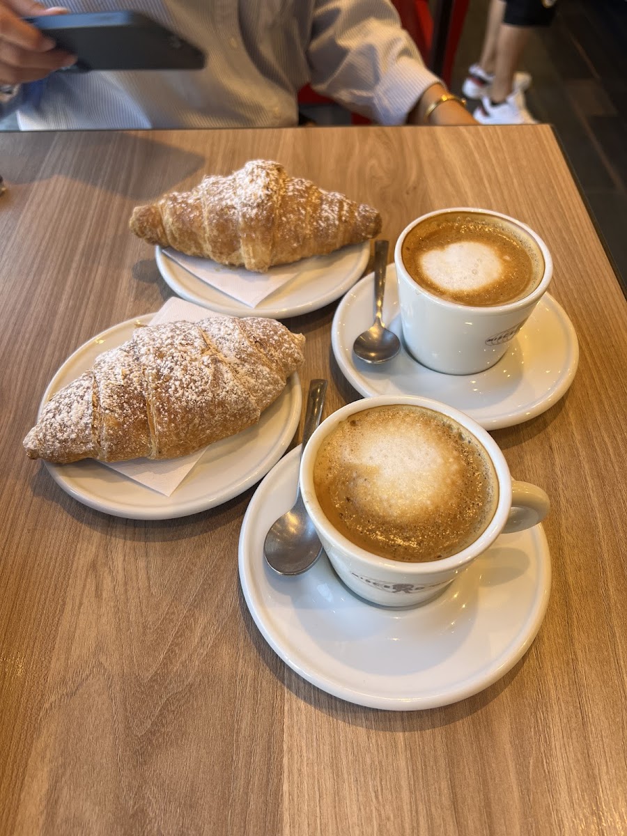 Plain Croissant And Coffee