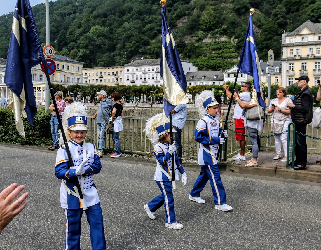 Парад цветов Blumencorso в Бад Эмсе - август 2017