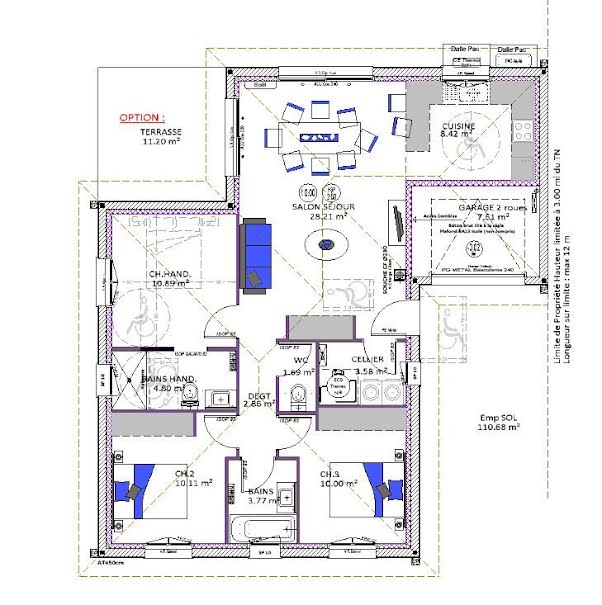 Vente maison neuve 5 pièces 84 m² à Dax (40100), 245 000 €