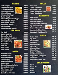 Vij Fast Food menu 1