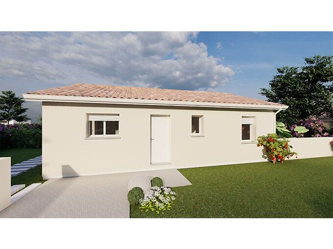 Vente maison neuve 4 pièces 70 m² à Hagetmau (40700), 142 000 €