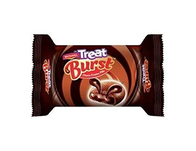 Britannia Treat Burst - Choco Fills Cookies - 60 gm