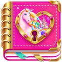 Icon Unicorn Diary (lock - PIN)