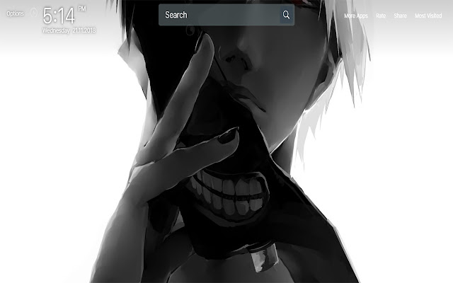 Tokyo Ghoul Wallpapers New Tab