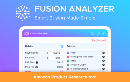 Fusion Analyzer: Smart Buying Made Simple small promo image