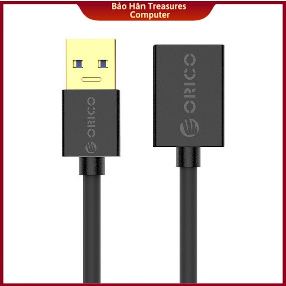 Cáp Nối Dài Usb Orico U3 - Maa01 Usb 3.0 - Đen - Hàng Chính Hãng