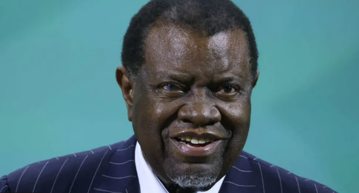 Namibia's President Hage Geingob said in 2014 that he had survived prostate cancer