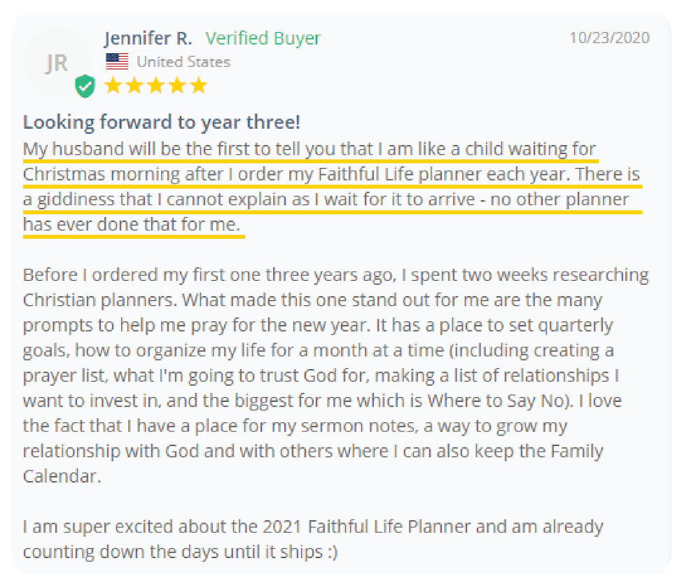 The Faithful Life Planner - The #1 Planner for Christian Women – The  Faithful Life Co