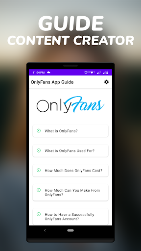 OnlyFans App Guide for Creator