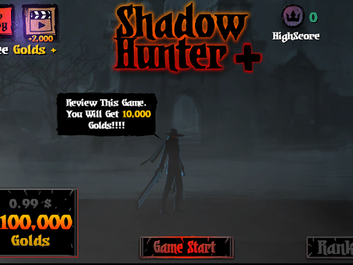 Shadow Hunter+ (Mod Money)