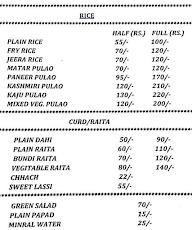 Sardar Mal Saini Mava Wale menu 6