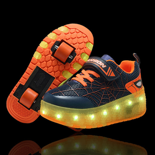 Title 2, Childrens charging walking shoes. Walk and cha...