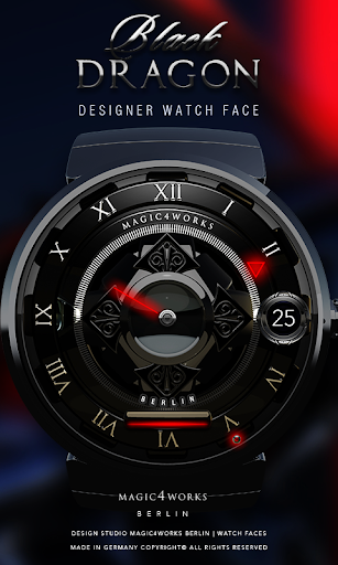 Black Dragon Watch Face