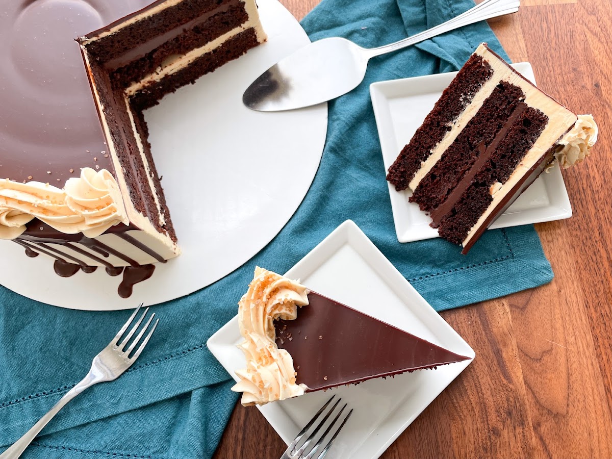 Chocolate Salted Caramel Cake