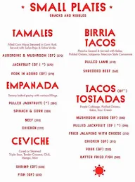 Frida Cantina menu 2