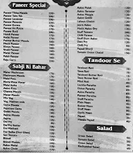 Dhaba King menu 3