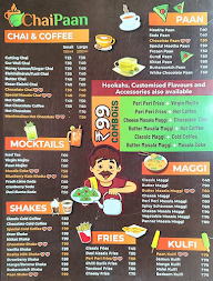 Chai Paan menu 1