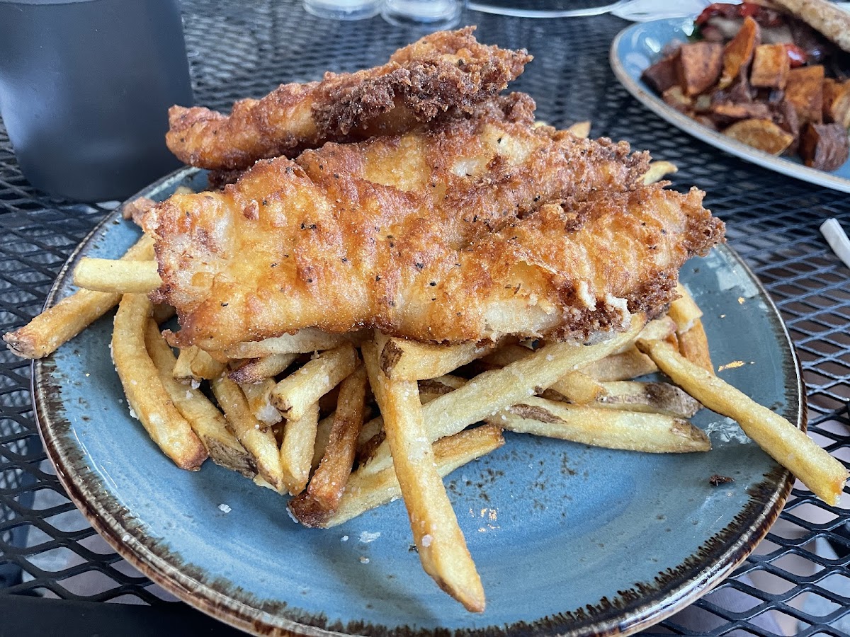 Gluten-Free Fish & Chips at Early Girl Eatery