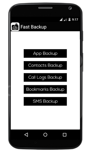 Fast Backup: Contact SMS