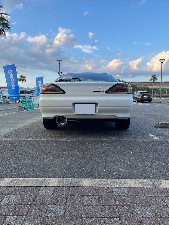 シルビアのs15シルビア・マフラー交換・砲弾マフラー・お盆休み・猛暑日に関するカスタム事例の投稿画像1枚目