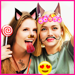 Cover Image of ดาวน์โหลด Snappy Dog Emoji Candy Camera Cartoon Photo Editor 1.0.3 APK