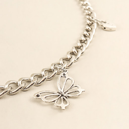 Title 10, Versatile Metal Chain Love Pants Chain Lock Key...