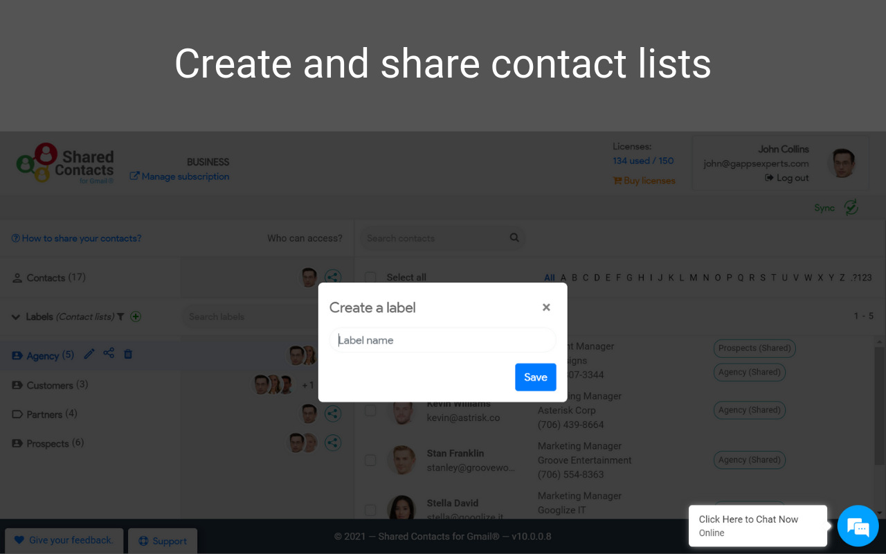 Share Google Contacts with Shared Contacts® Preview image 7