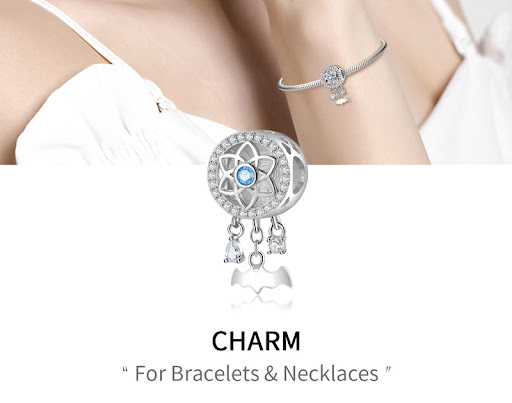 Title 2, Halloween Series 925 Silver Bracelet with Bat D...