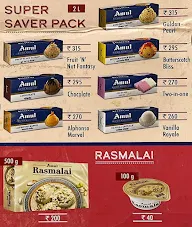 Amul menu 4