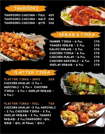 Al Khubz menu 