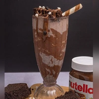 Special Nutella Brownie Shake