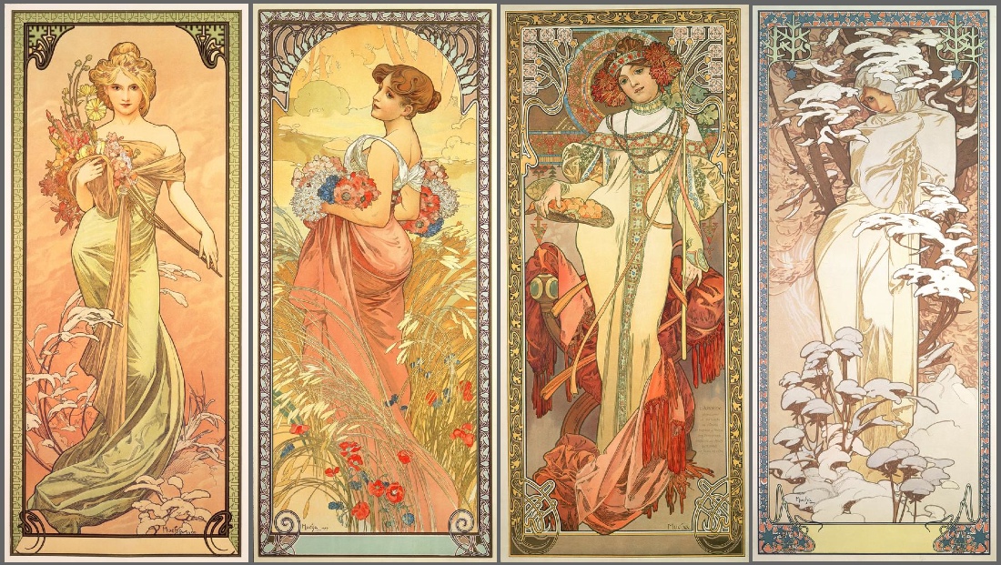 Image result for alphonse mucha