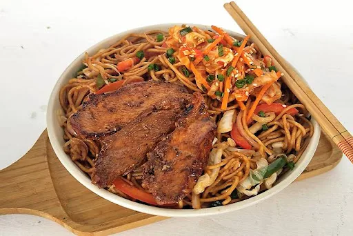 Chicken Jajangmyeon Noodle Bowl