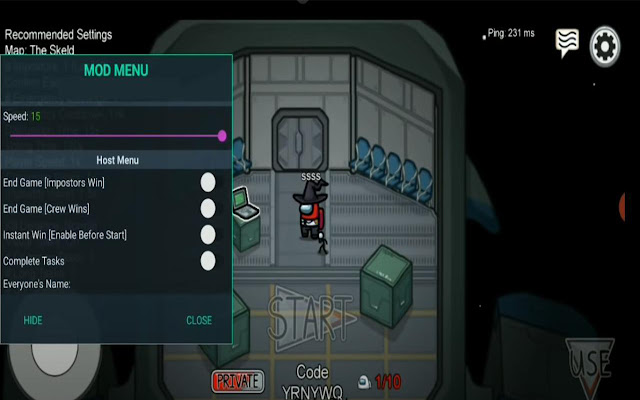Among Us Hack Mod Menu Download